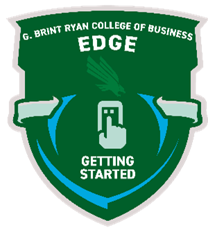 getting started badge