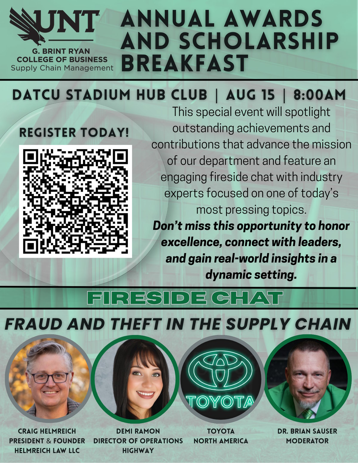 Scholarship Breakfast Flyer