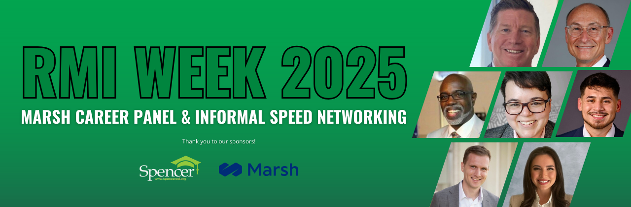 Marsh Career Panel & Informal Speed Networking