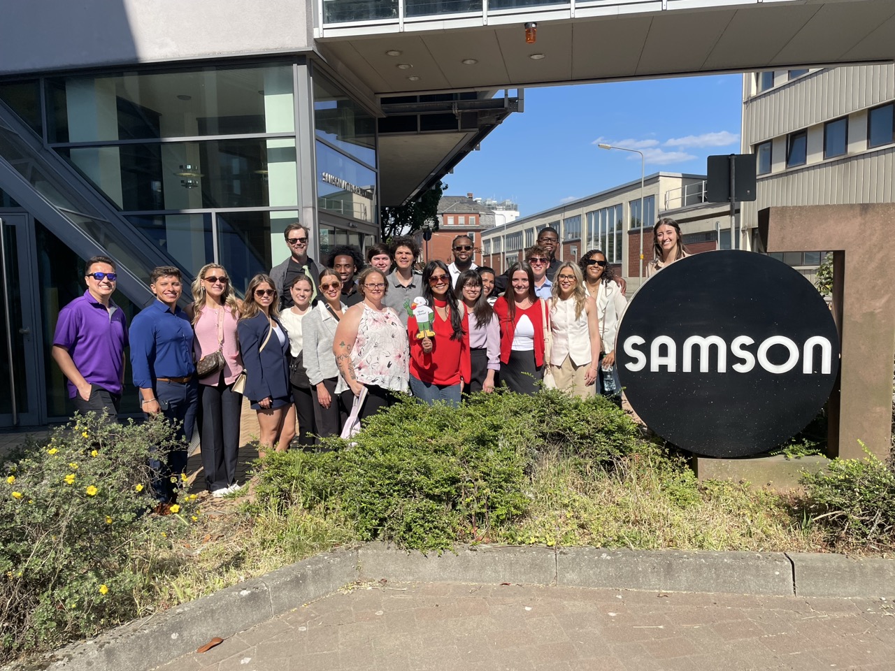 Visit to SAMSON Group, a German control valve manufacturing company.