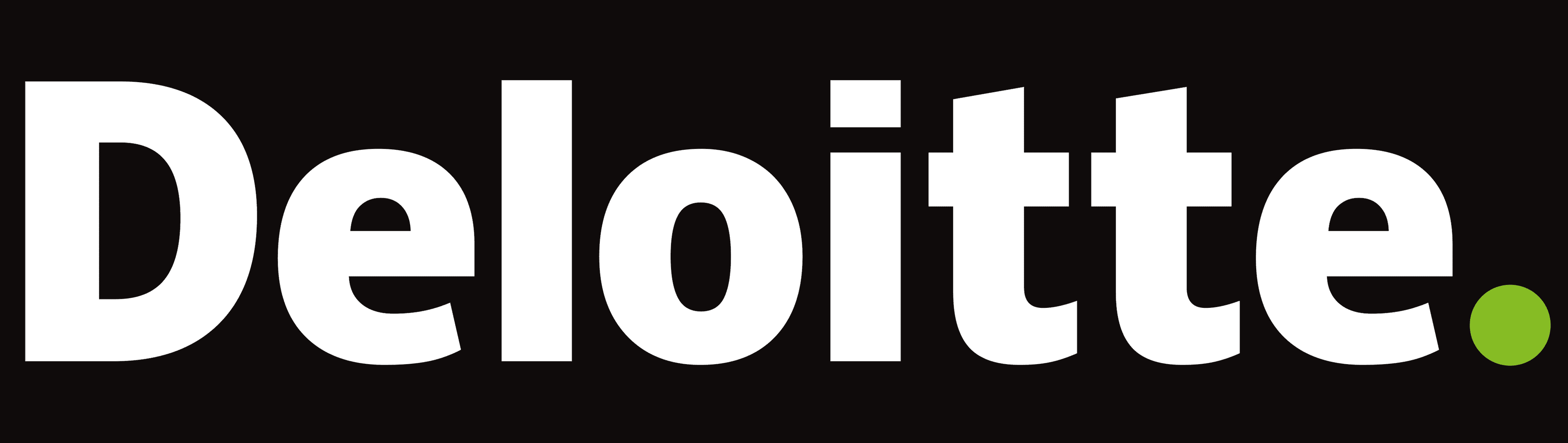 deloitte logo white
